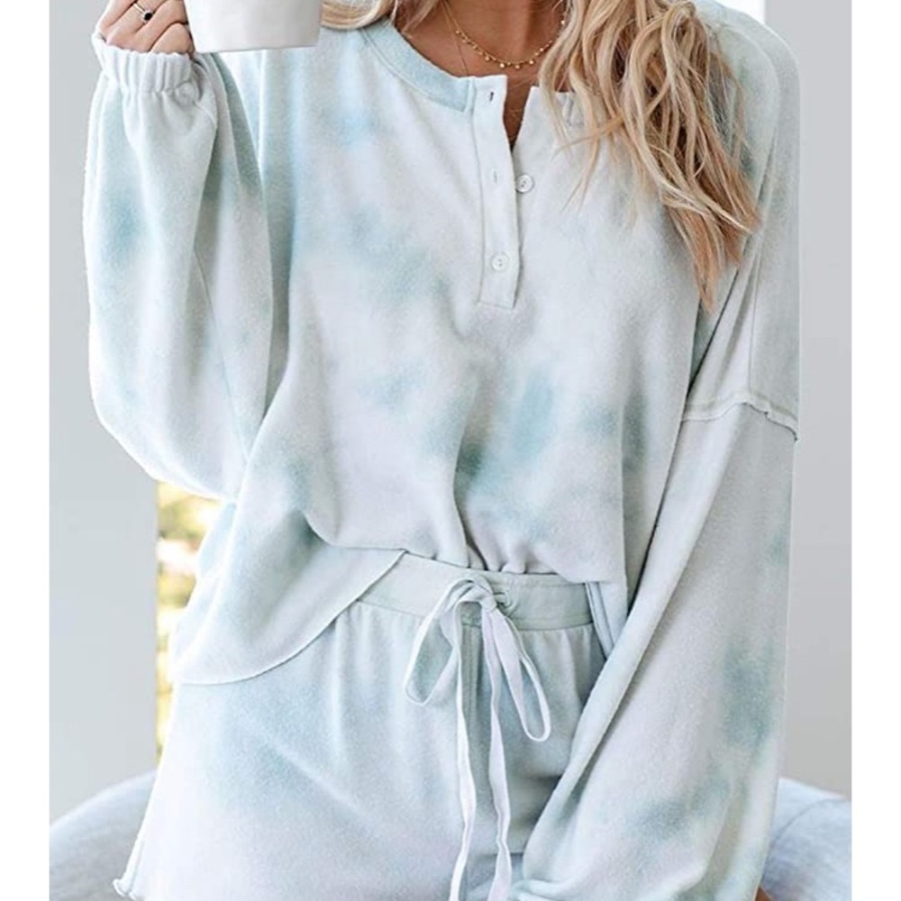 Tie dye pajamas/lounge set